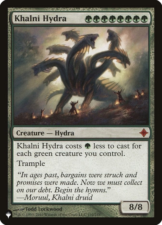 Khalni Hydra (192/248) (The List Reprints)