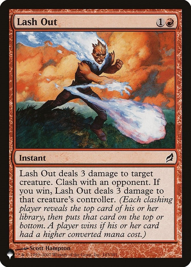 Lash Out (183/301) (The List Reprints)