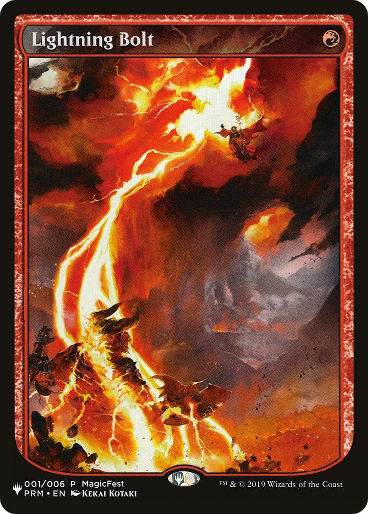Lightning Bolt (PRM) (001/006) (The List Reprints)