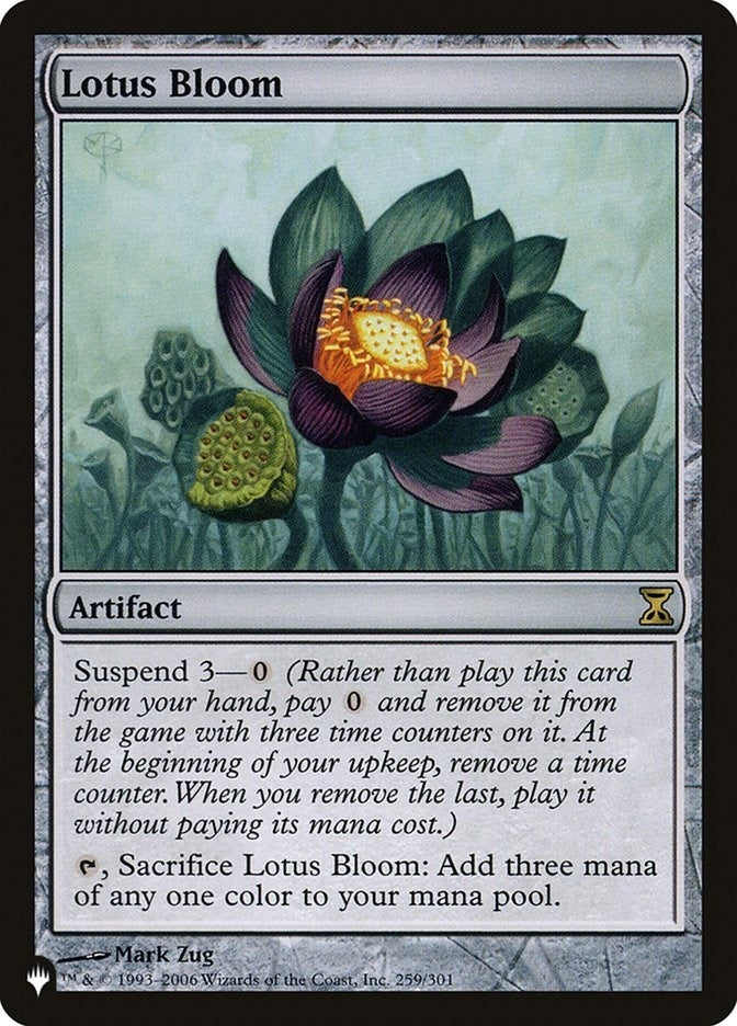 Lotus Bloom (259/301) (The List Reprints)