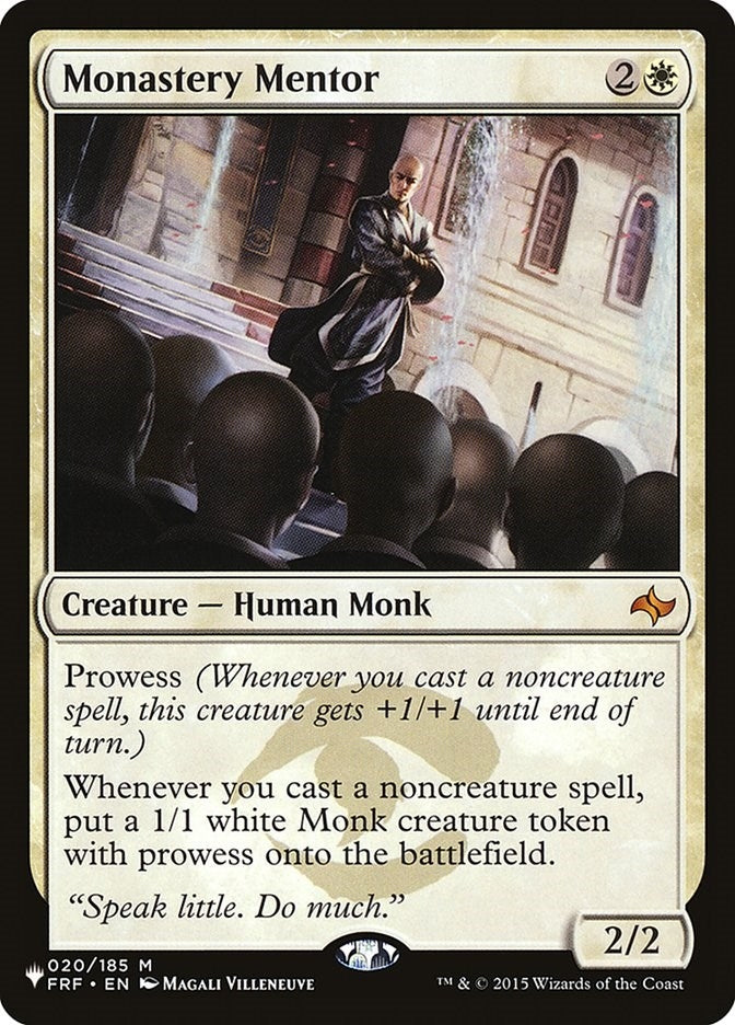 Monastery Mentor (020/185) (The List Reprints)