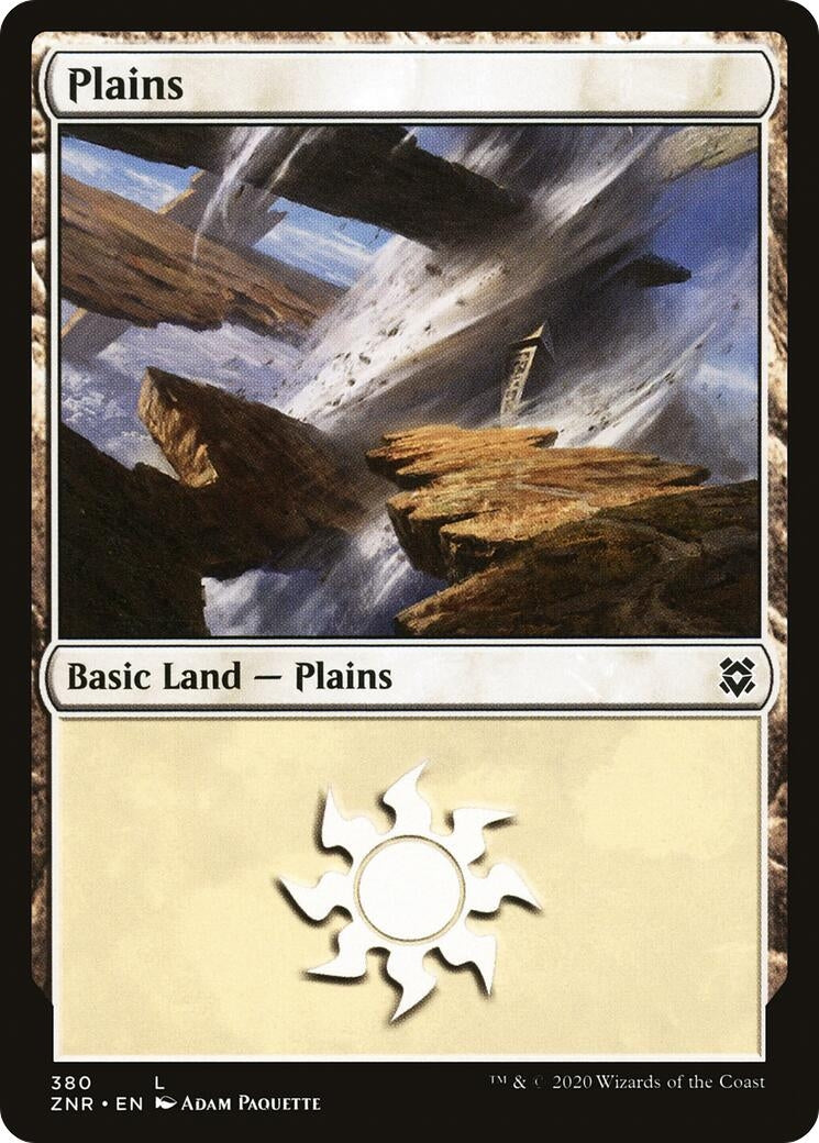 Plains (380) (Zendikar Rising)