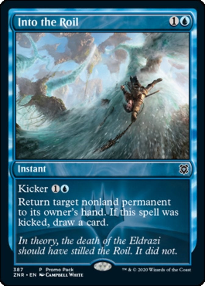 Into the Roil (387) (Promo Pack: Zendikar Rising)