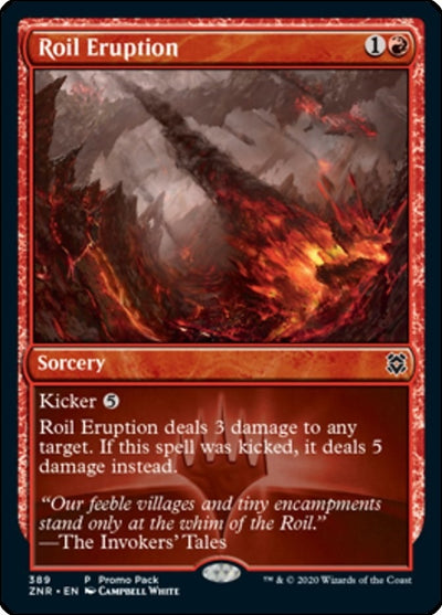 Roil Eruption (389) (Promo Pack: Zendikar Rising)