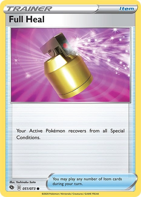 Image for Full Heal (51/73) (Champion's Path) - Pokemon