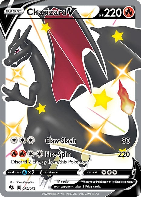 Image for Charizard V (Secret) (79/73) (Champion's Path) - Pokemon