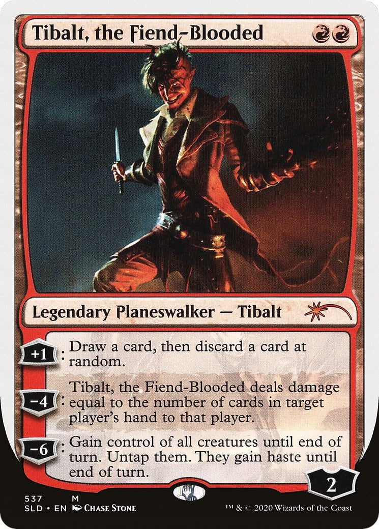 Tibalt, the Fiend-Blooded (WB) (537) (Secret Lair Drop Series)