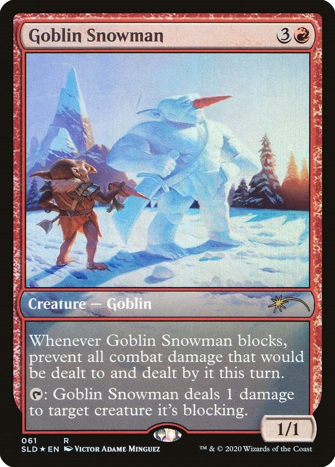 Goblin Snowman (61) (Secret Lair Drop Series)