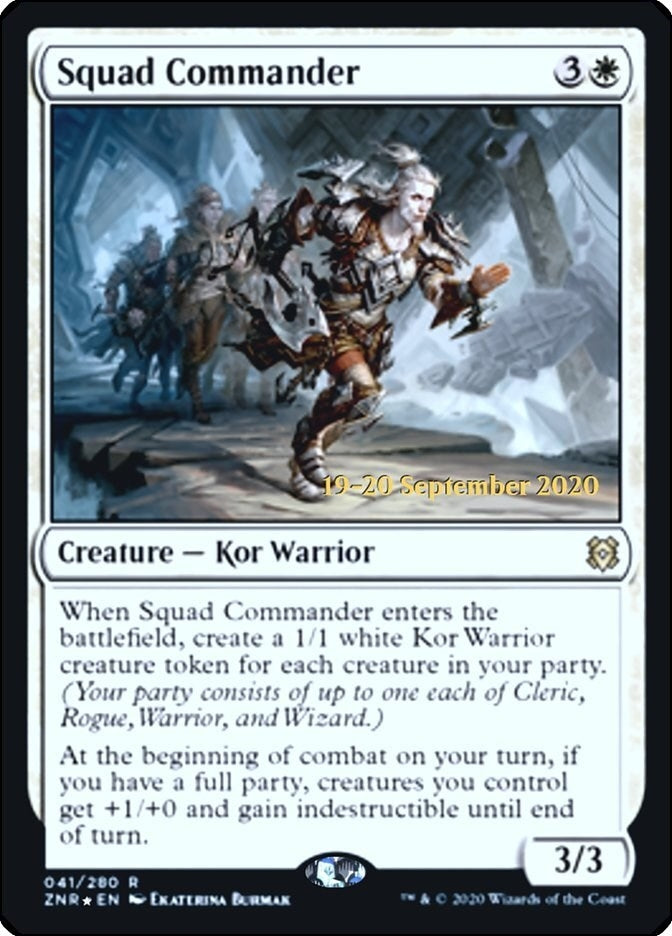 Squad Commander (41) (Prerelease Cards)