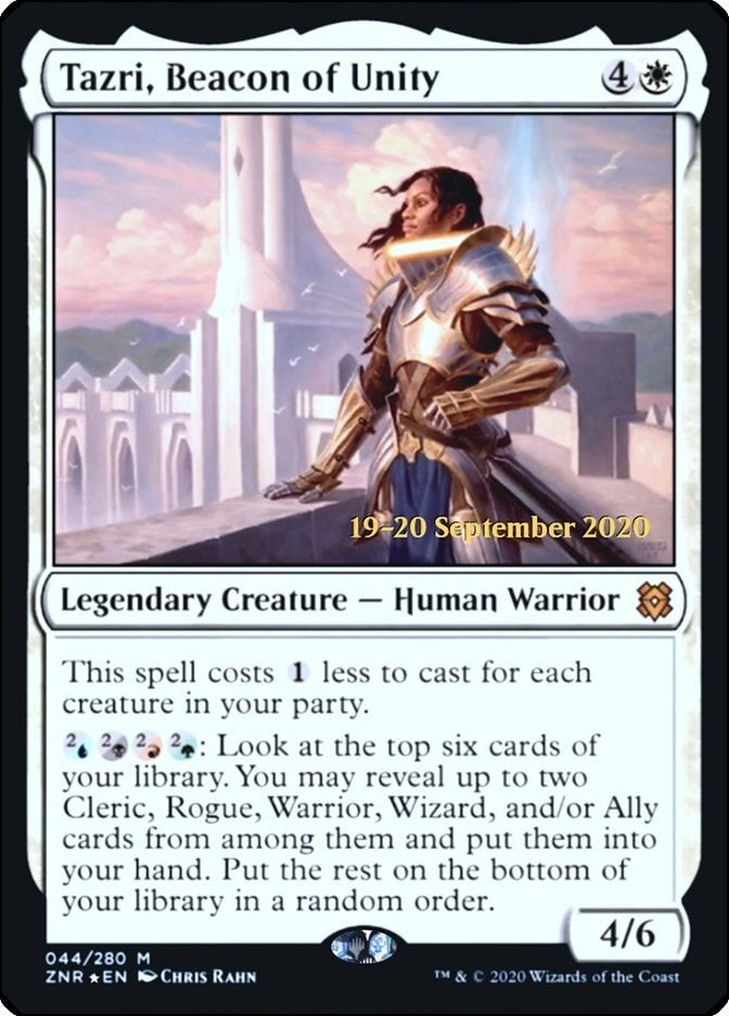 Tazri, Beacon of Unity (44) (Prerelease Cards)