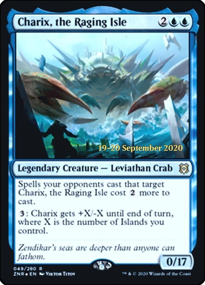 Charix, the Raging Isle (49) (Prerelease Cards)