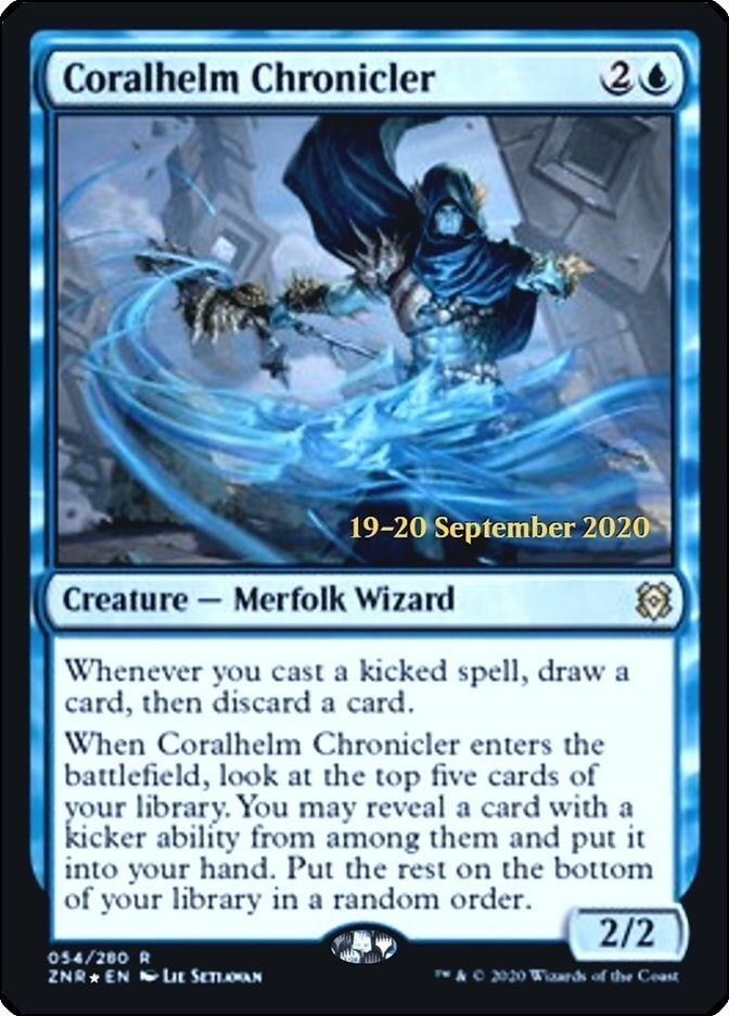 Coralhelm Chronicler (54) (Prerelease Cards)