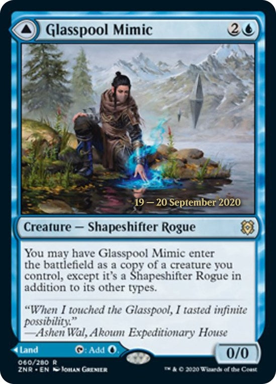 Glasspool Mimic (60) (Prerelease Cards)