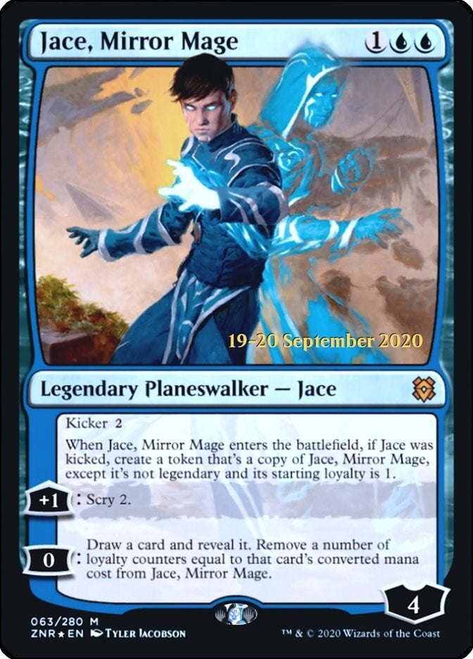 Jace, Mirror Mage (63) (Prerelease Cards)