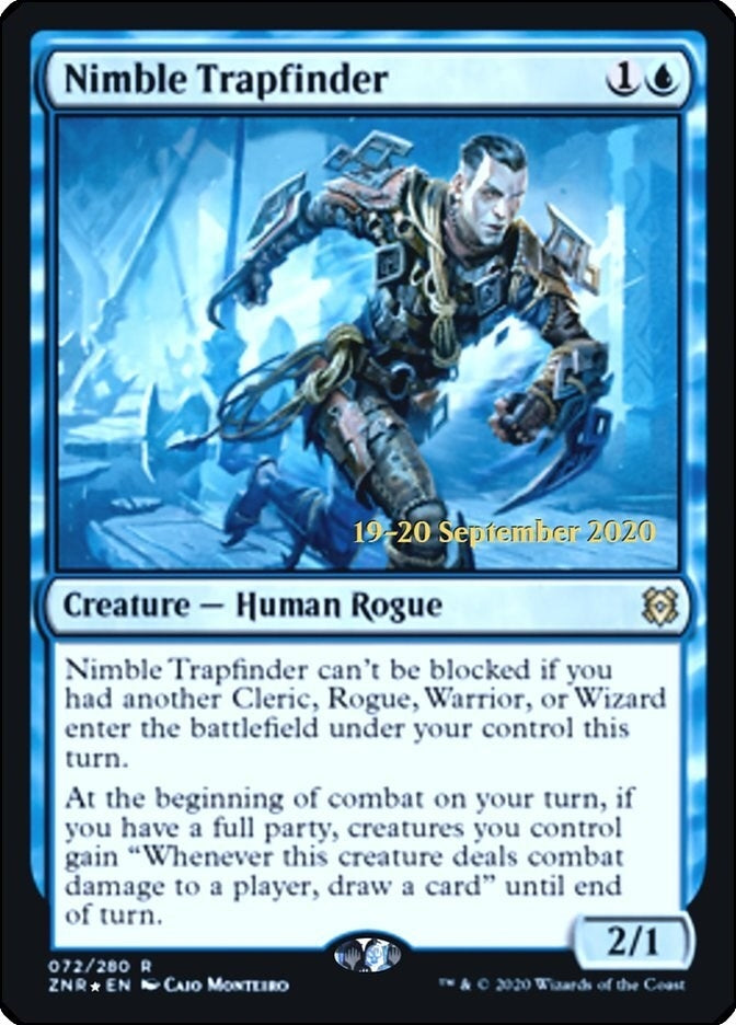 Nimble Trapfinder (72) (Prerelease Cards)