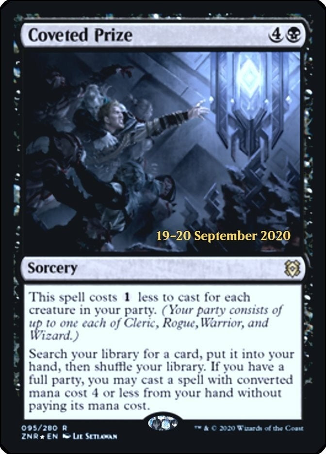Coveted Prize (95) (Prerelease Cards)