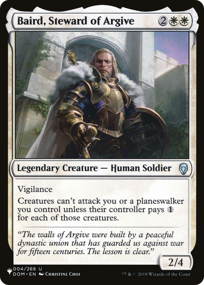 Baird, Steward of Argive (004/269) (The List Reprints)