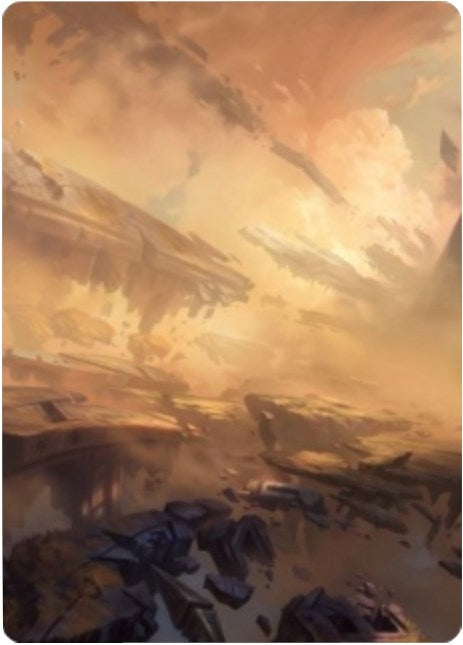 Plains Art Card (7/81) (7) (Art Series: Zendikar Rising)