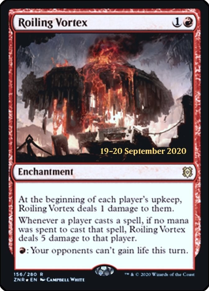 Roiling Vortex (156) (Prerelease Cards)