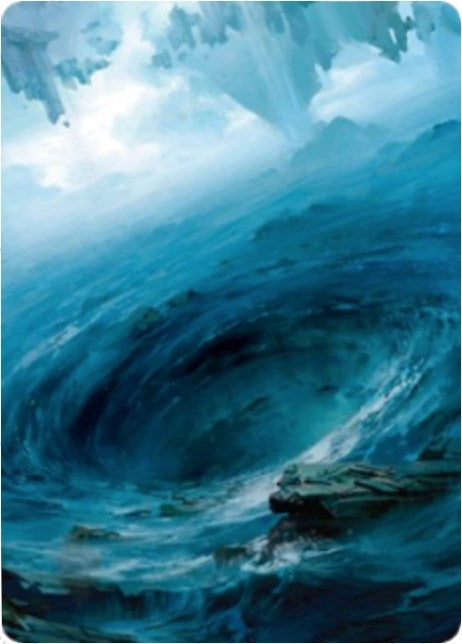 Island Art Card (12/81) (12) (Art Series: Zendikar Rising)