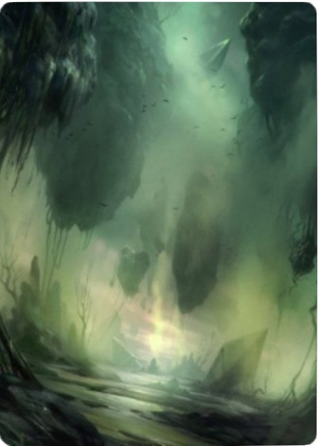 Swamp Art Card (13/81) (13) (Art Series: Zendikar Rising)