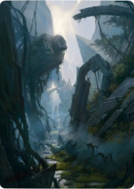 Swamp Art Card (14/81) (14) (Art Series: Zendikar Rising)