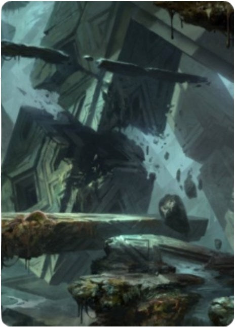 Swamp Art Card (15/81) (15) (Art Series: Zendikar Rising)