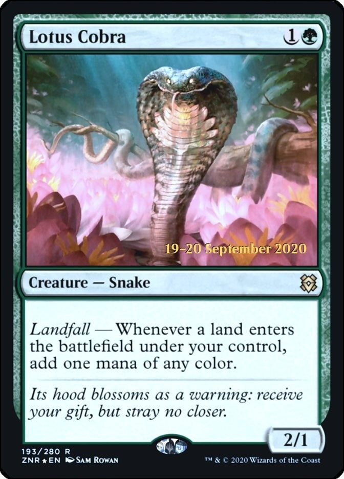 Lotus Cobra (193) (Prerelease Cards)