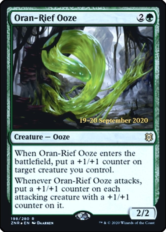 Oran-Rief Ooze (198) (Prerelease Cards)