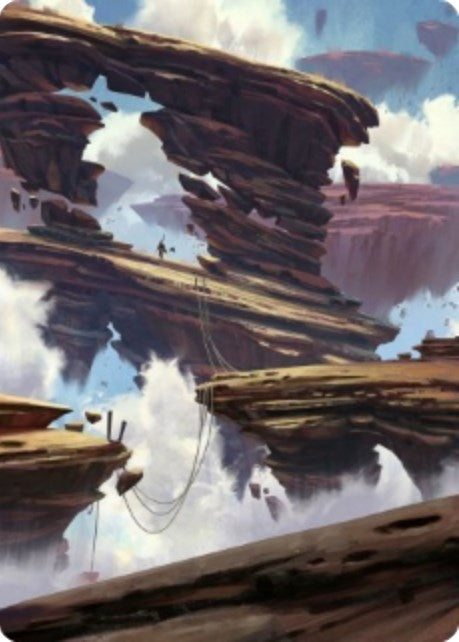 Boulderloft Pathway Art Card (22) (Art Series: Zendikar Rising)