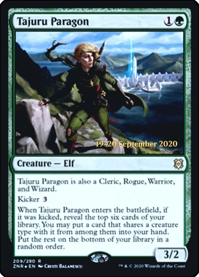 Tajuru Paragon (209) (Prerelease Cards)