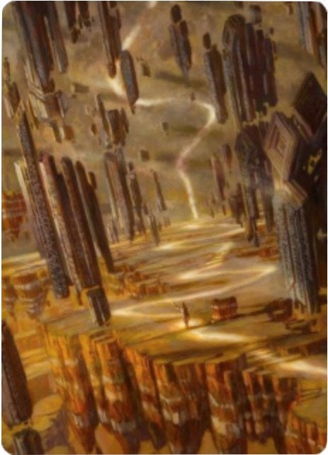 Brightclimb Pathway Art Card (23) (Art Series: Zendikar Rising)
