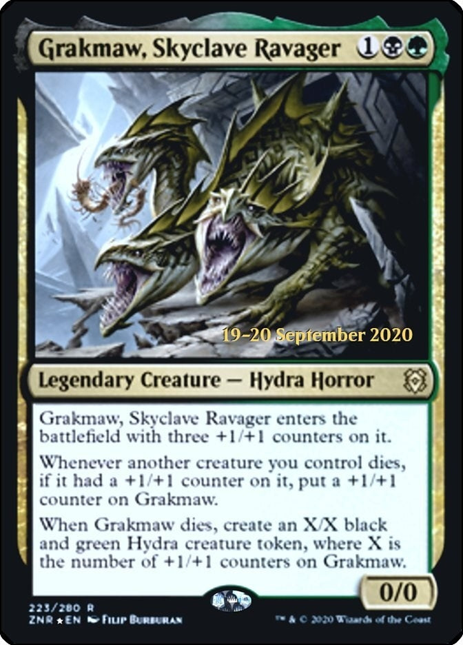 Grakmaw, Skyclave Ravager (223) (Prerelease Cards)