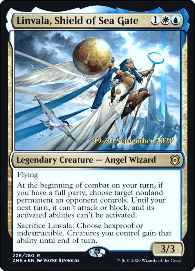 Linvala, Shield of Sea Gate (226) (Prerelease Cards)