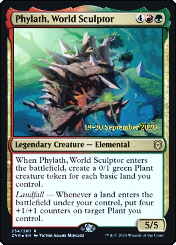 Phylath, World Sculptor (234) (Prerelease Cards)
