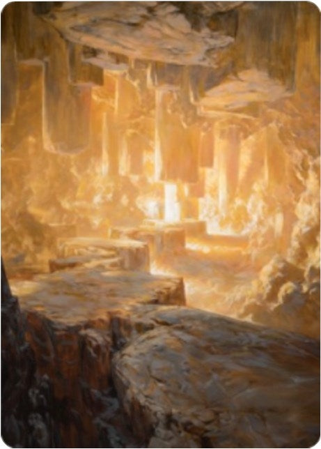 Pillarverge Pathway Art Card (28) (Art Series: Zendikar Rising)