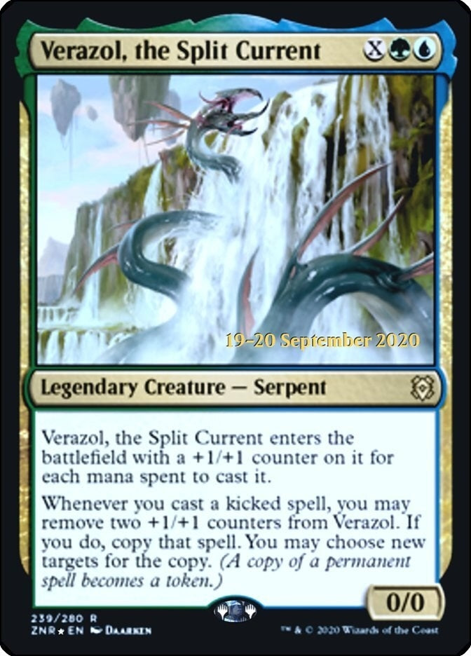 Verazol, the Split Current (239) (Prerelease Cards)