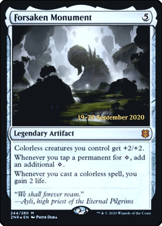 Forsaken Monument (244) (Prerelease Cards)