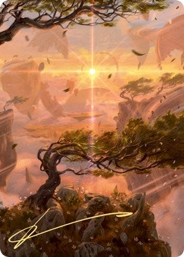 Windswept Heath Art Card (Gold-Stamped Signature) (30)
