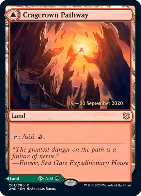 Cragcrown Pathway (261) (Prerelease Cards)