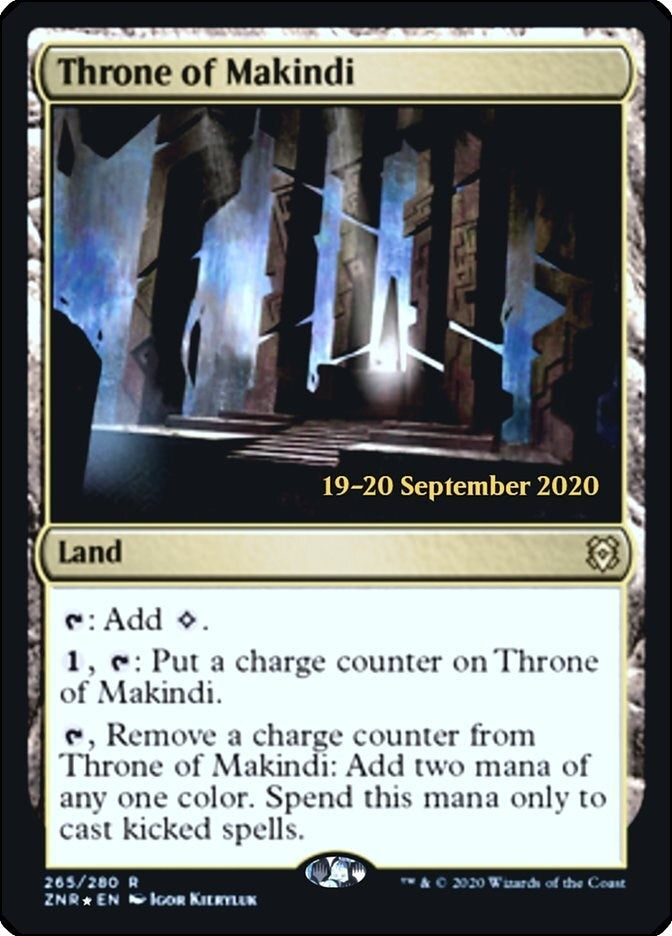 Throne of Makindi (265) (Prerelease Cards)