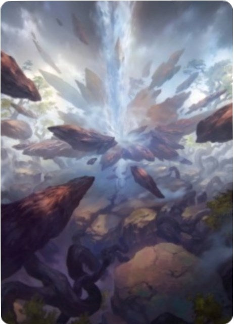 Prismatic Vista Art Card (35) (Art Series: Zendikar Rising)
