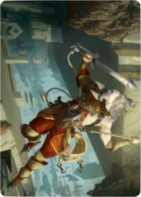 Cliffhaven Sell-Sword Art Card (38) (Art Series: Zendikar Rising)