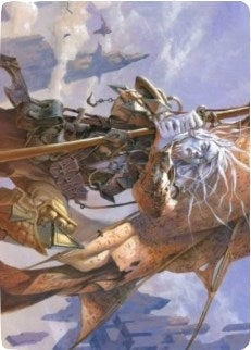 Sea Gate Banneret Art Card (43) (Art Series: Zendikar Rising)