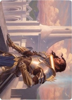 Tazri, Beacon of Unity Art Card (45) (Art Series: Zendikar Rising)