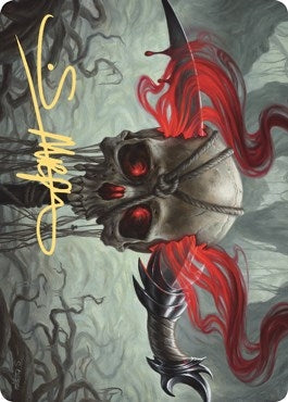 Mind Carver Art Card (Gold-Stamped Signature) (57) (Art Series: Zendikar Rising)