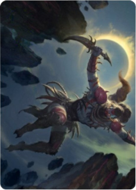 Nighthawk Scavenger Art Card (58) (Art Series: Zendikar Rising)
