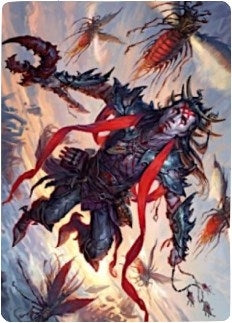 Scion of the Swarm Art Card (59) (Art Series: Zendikar Rising)