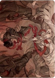 Thwart the Grave Art Card (64) (Art Series: Zendikar Rising)