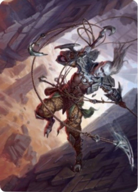 Akiri, Fearless Voyager Art Card (74) (Art Series: Zendikar Rising)